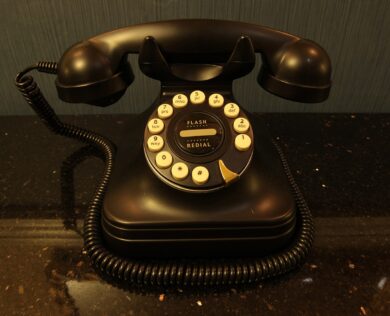 Old Concierge Phone at The Lenox