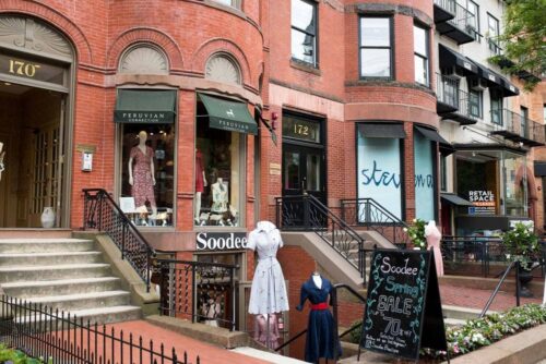 shops on newbury street